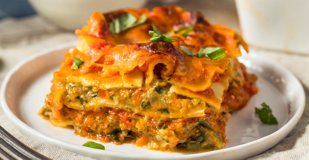 Lasagne végé à la ricotta et épinards