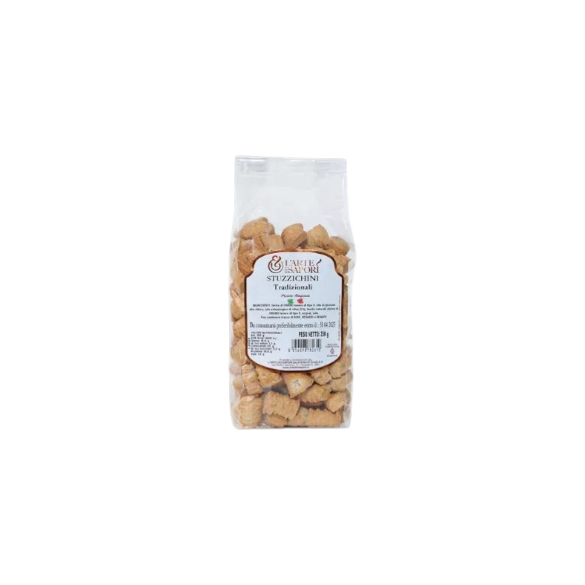 Biscuits à l'huile d'olive extra vierge 250g (Stuzzichini)