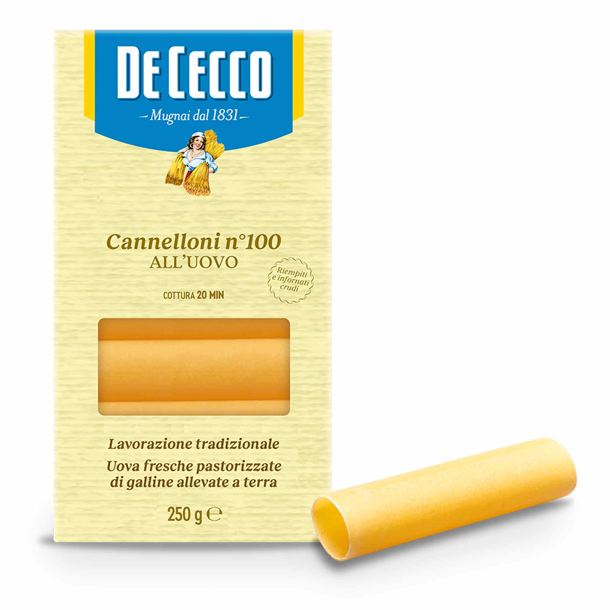 Cannelloni aux oeufs 250G