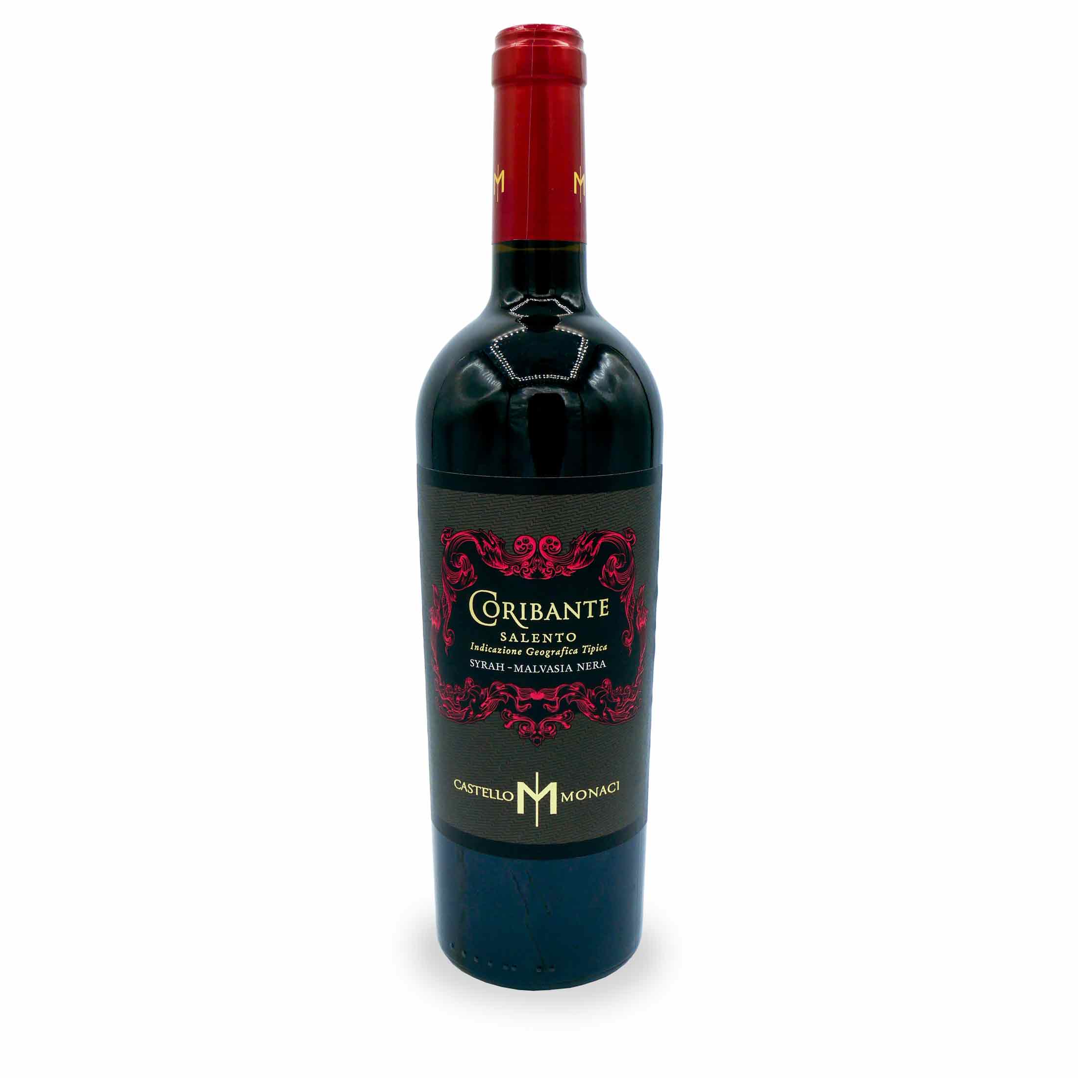 Vin rouge Coribante Salento 0.75L