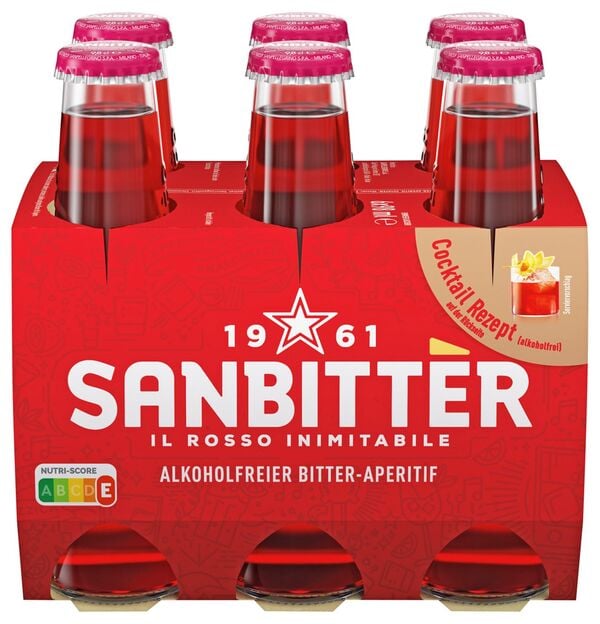 Pack de 6x10cL Sanbitter sans alcool