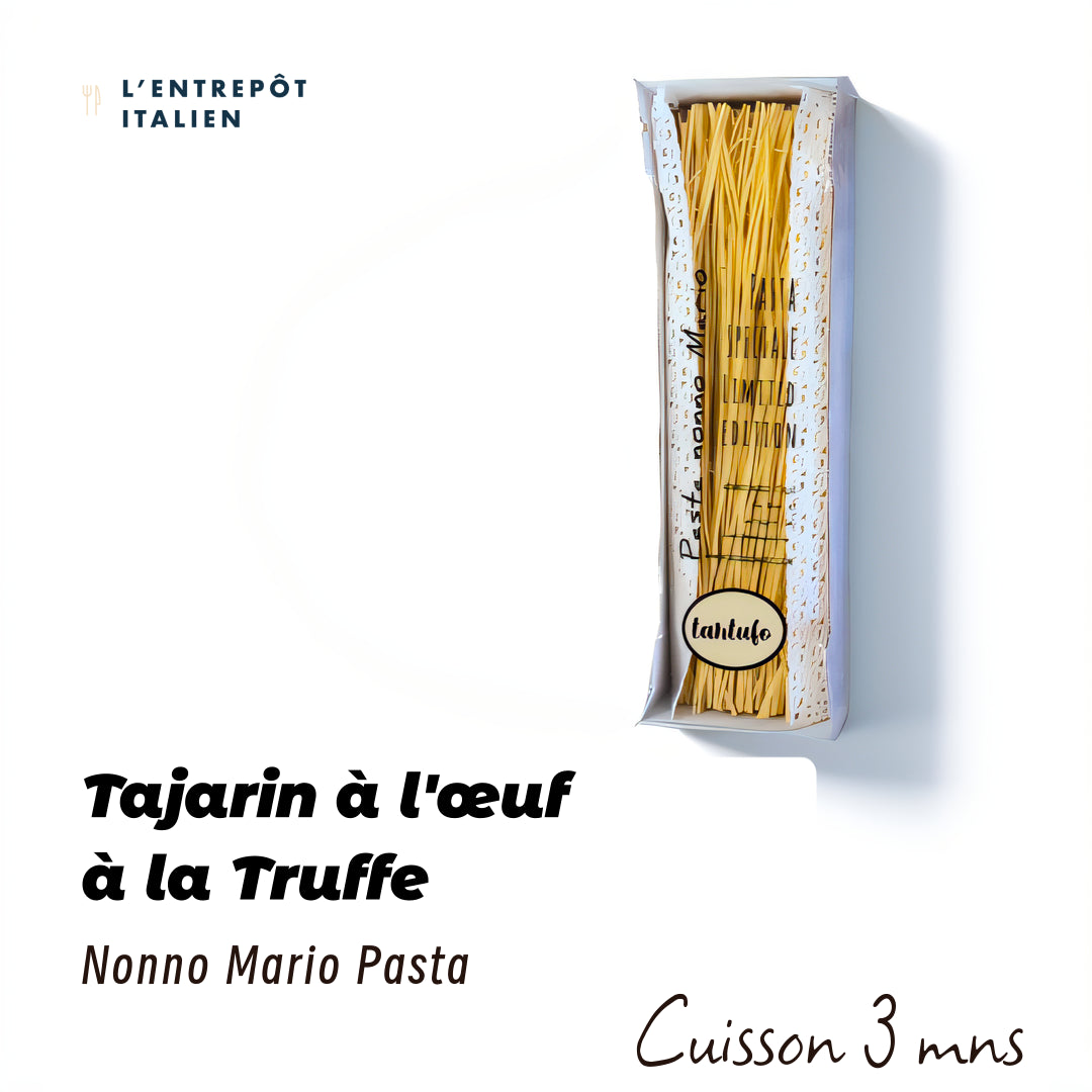 Tajarin à l'œuf et à La Truffe de Nonno Mario Pasta