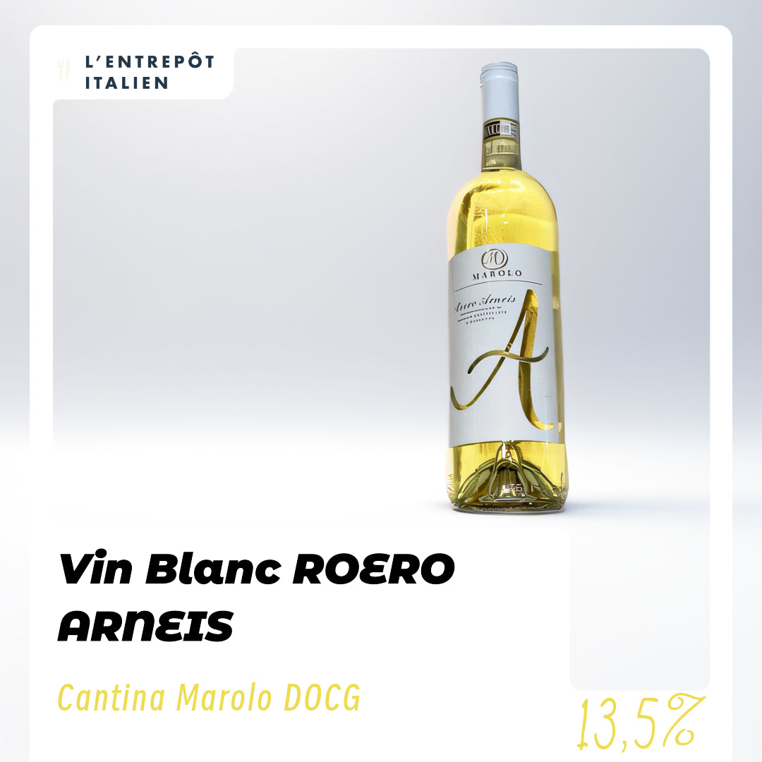 Vin Blanc ROERO ARNEIS DOCG Cantina Marolo 0.75L 13.5°