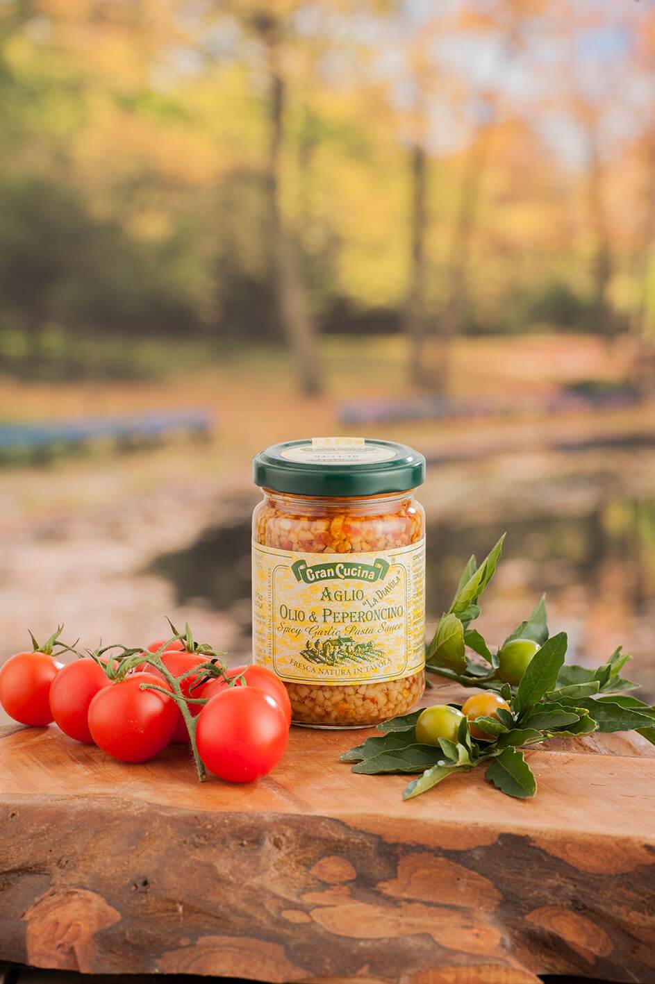 Condiment ail huile et piment (piquant) - L'entrepôt italien