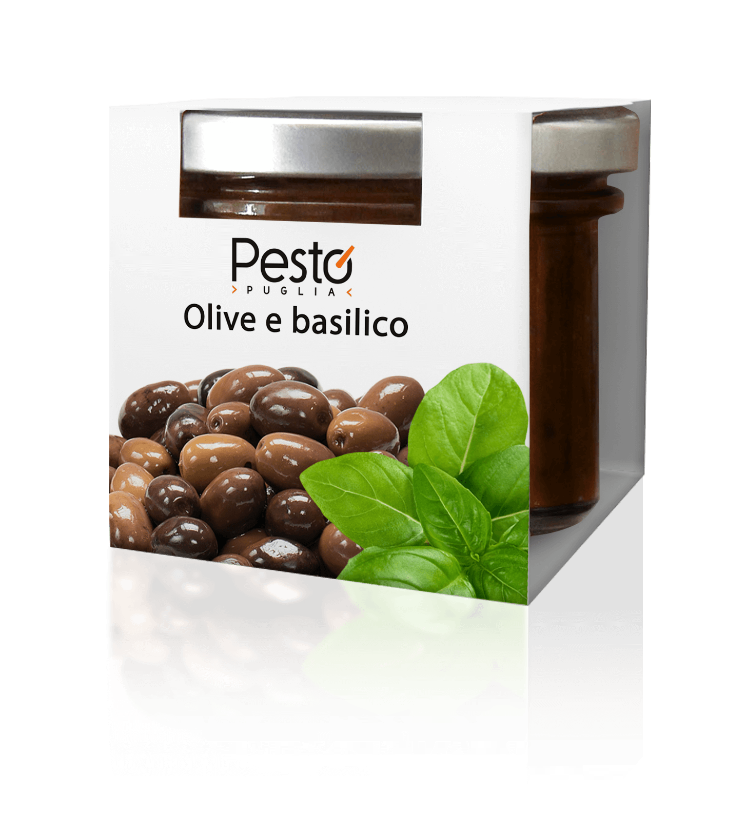 Pesto Puglia Olive Noire et Basilic 100G