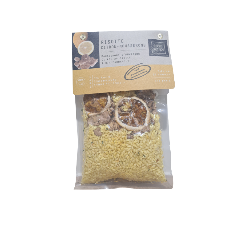 Risotto au Citron et Mousserons d'Auvergne 300G