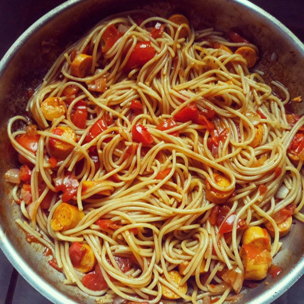 Spaghetti Aglio, Olio e Peperoncino — la pasta minute du Sud