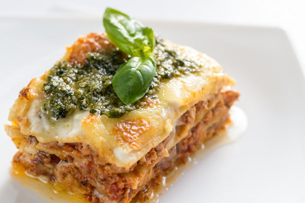 Les lasagnes végé au pesto à la roquette, le plat à partager !