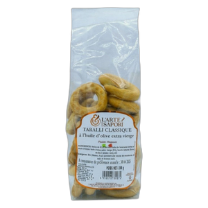 Taralli Artisanaux à l'huile d'olive extra vierge 300g