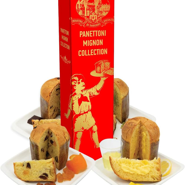 Coffret de 5 mini panettones 500g (5x100g)