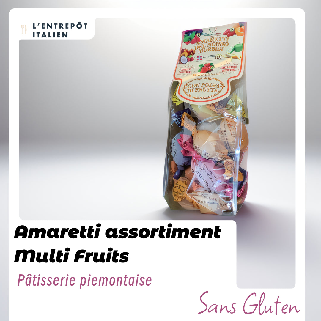 AMARETTI Piémontais Assortiment Multi Fruits 250G (sans gluten)