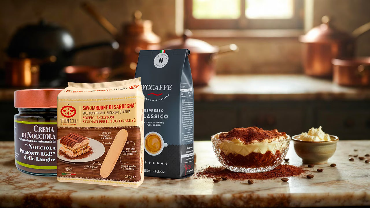 Coffret Tiramisu aux Noisettes du Piémont IGP – Édition Gourmande