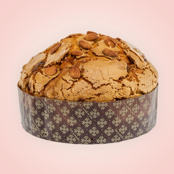 Panettone Traditionnel avec glaçage 500G Emballage Cellophane DLUO DEPASSEE