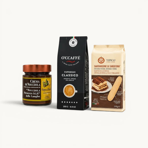 Coffret Tiramisu aux Noisettes du Piémont IGP – Édition Gourmande