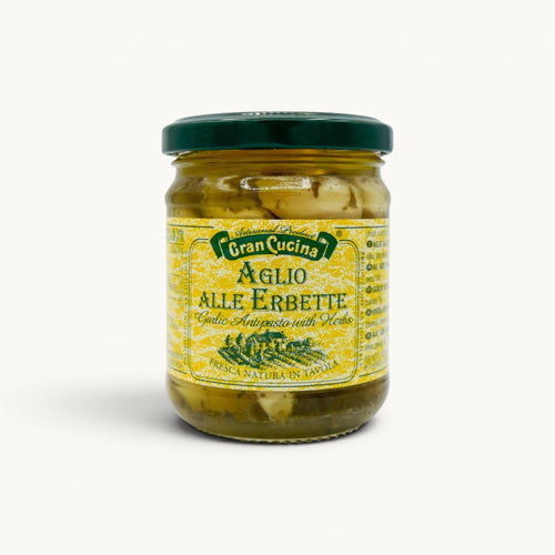 Ail Confit aux Fines Herbes et Huile d'Olive 180G
