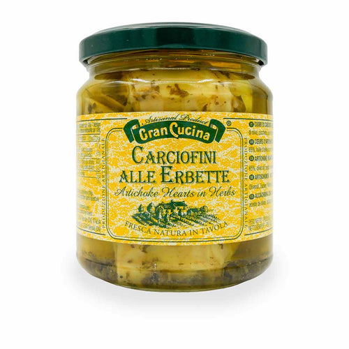 Petits Artichauts aux Fines Herbes et Huile d'Olive 280g