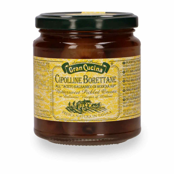 Oignons Borettane au vinaigre balsamique de Modéne IGP 280g