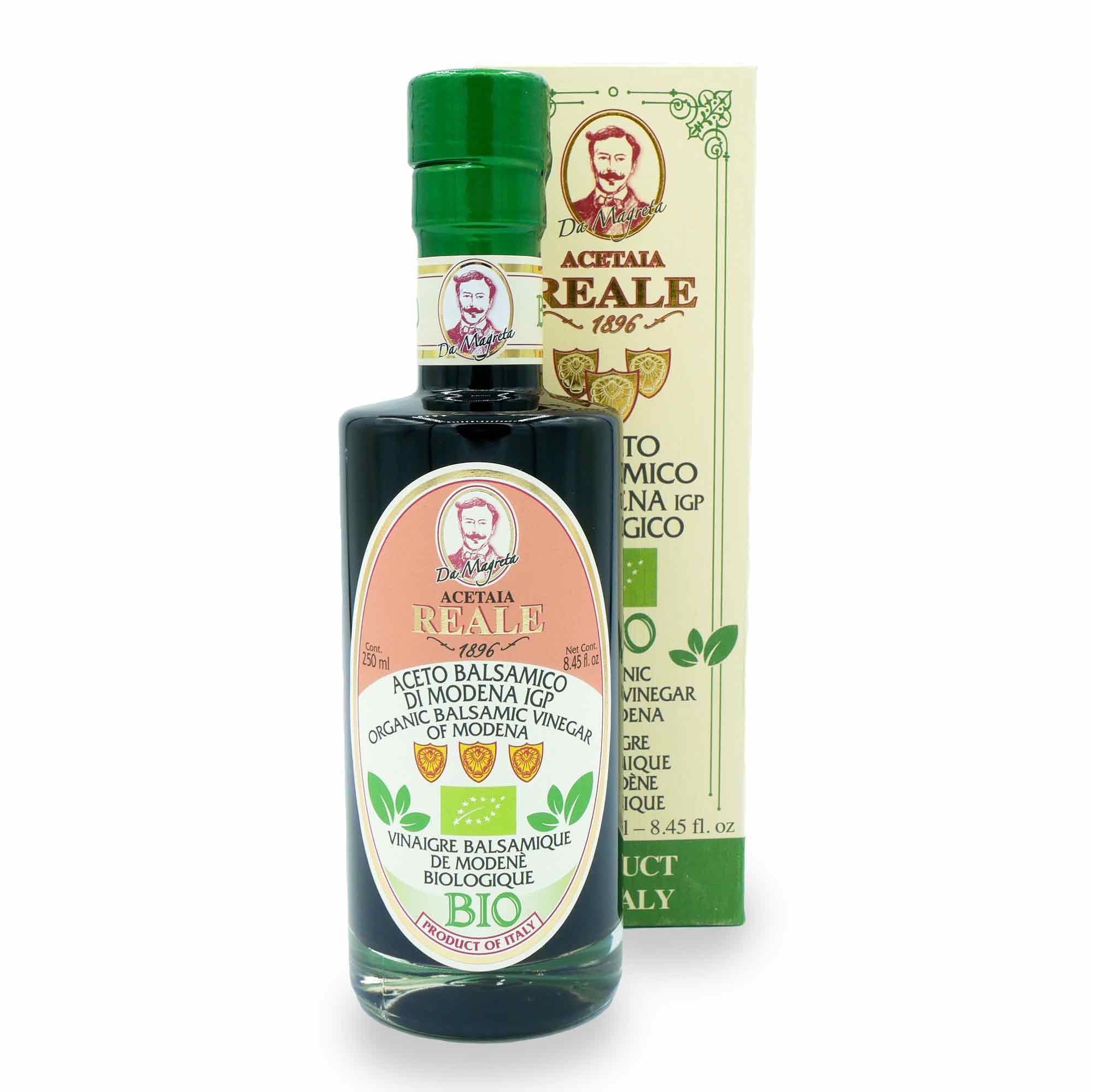 Vinaigre Balsamique I.G.P. de Modène BIO 6 ans d’âge 25cl