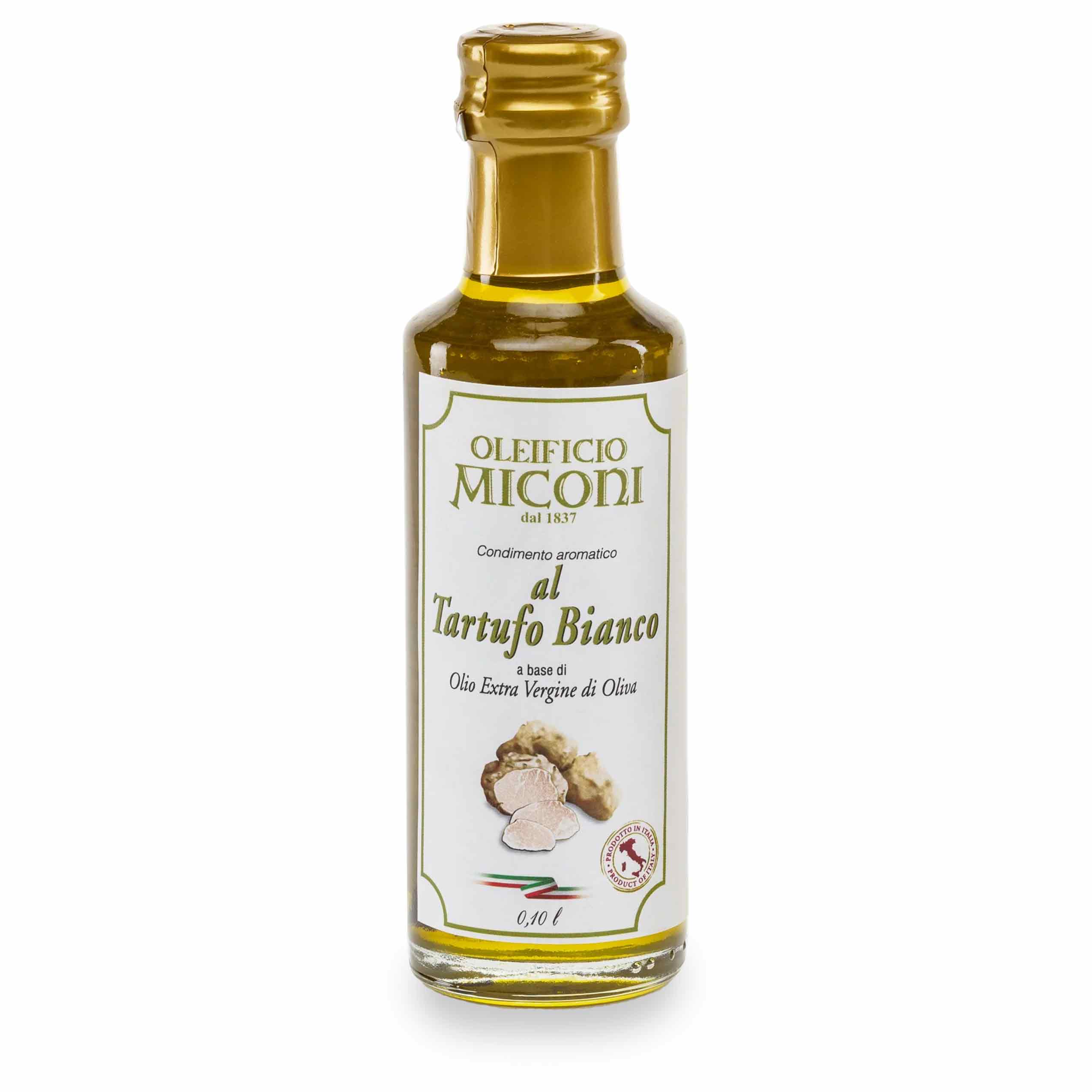 Huile d'Olive Extra Vierge à La Truffe Blanche Miconi 10cl