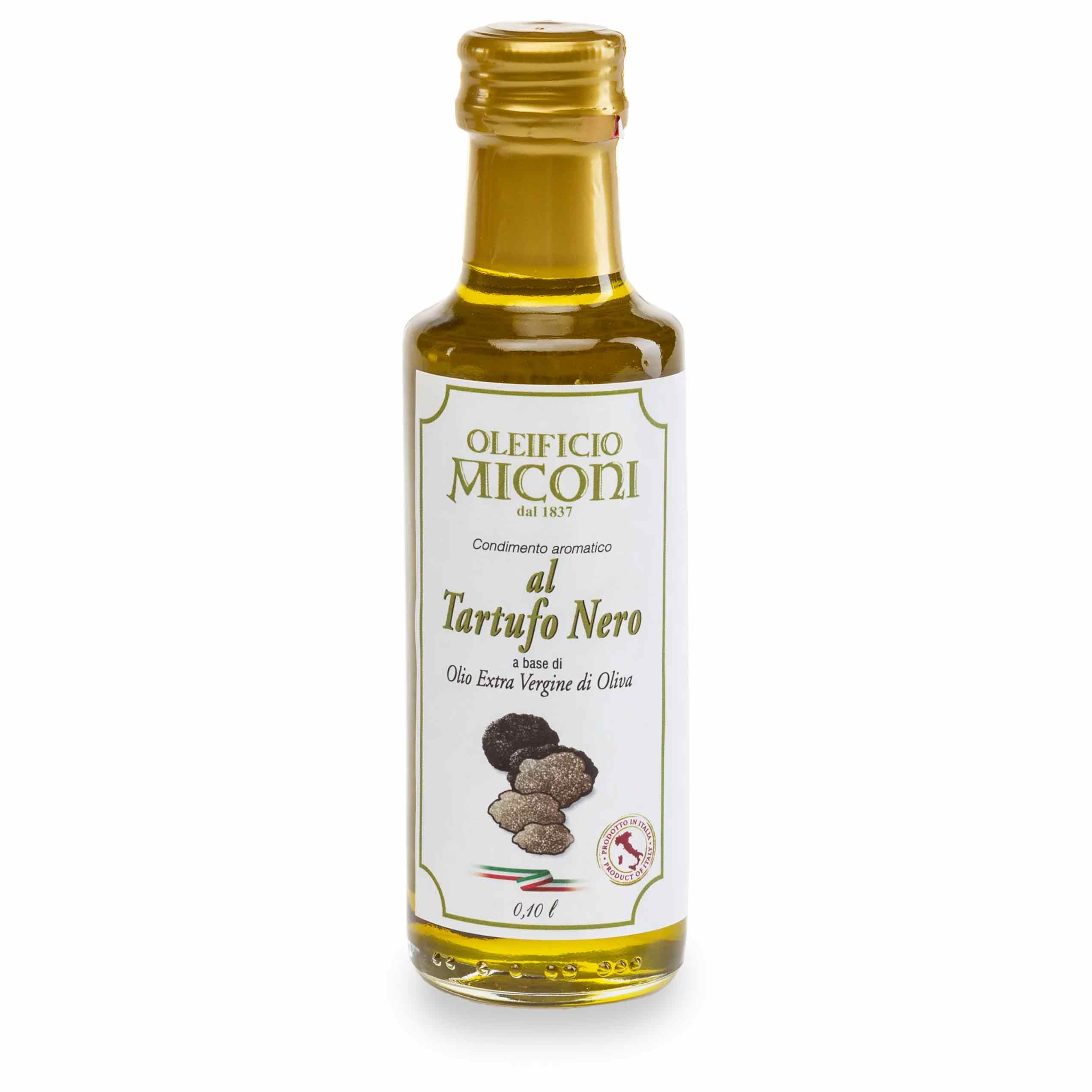 Huile d'Olive Extra Vierge à la Truffe Noire Miconi 10cl