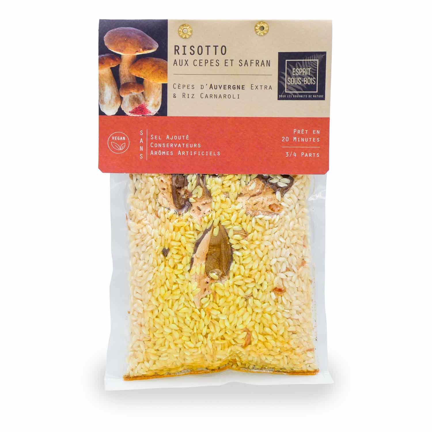 Risotto Cèpes et Safran 300G