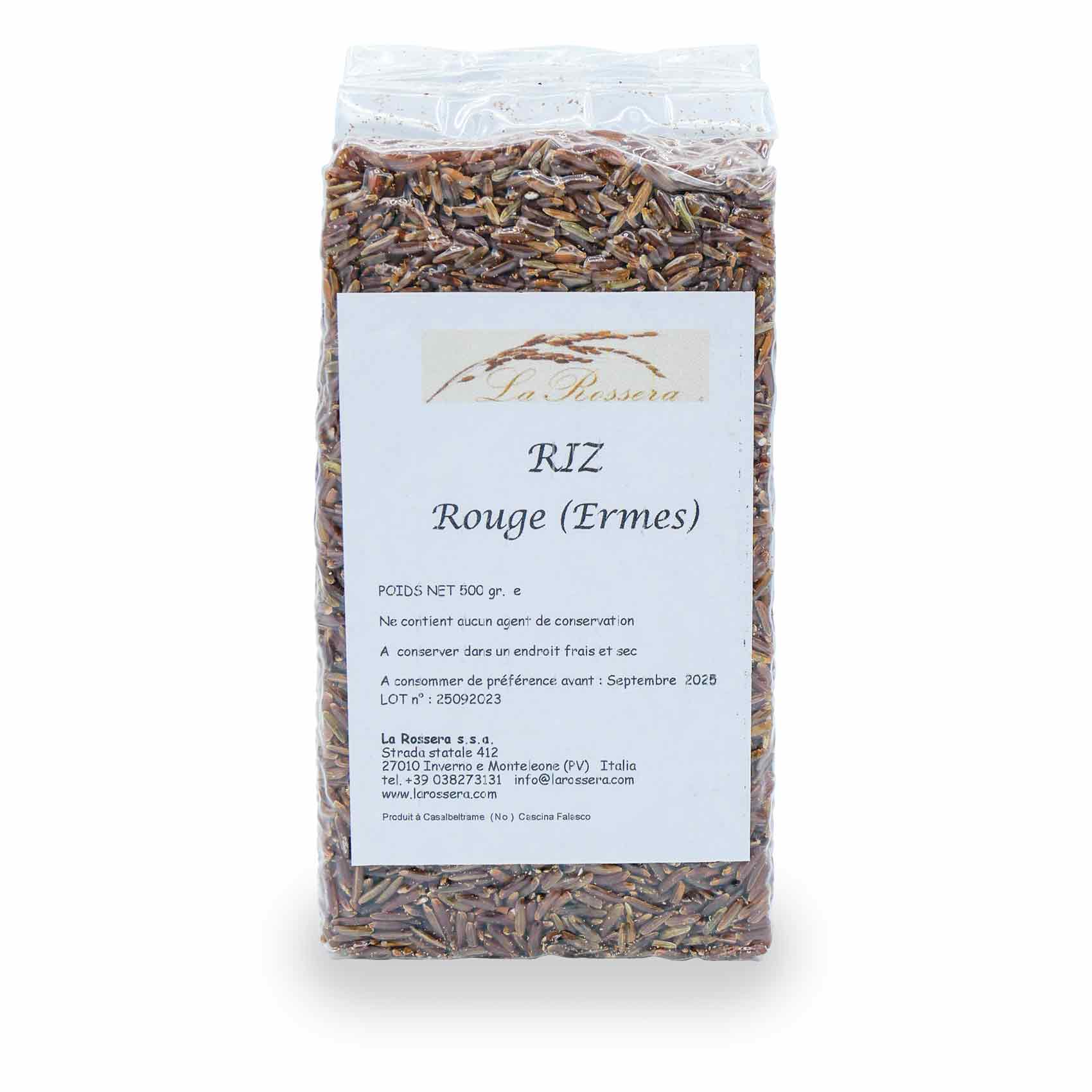 Riz Rouge Ermes 500G