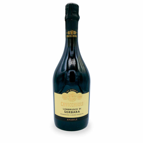 Vin Rouge Pétillant Lambrusco Amabile Grasparossa  8°  0.75L