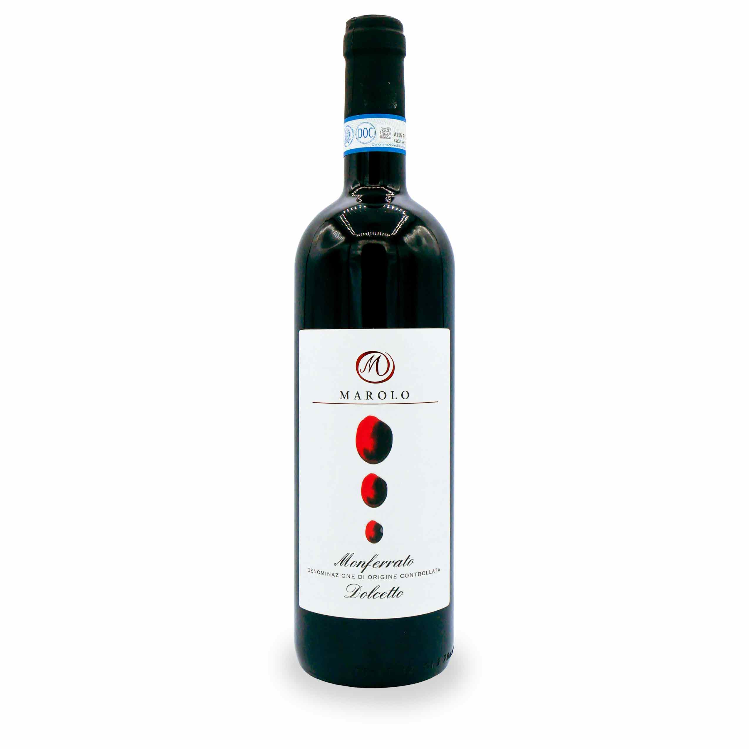 Vin Rouge DOLCETTO MONFERRATO DOC  0.75L 13°