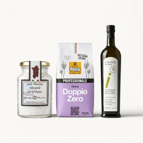 Coffret Focaccia Italienne – Ingrédients Authentiques d’Italie