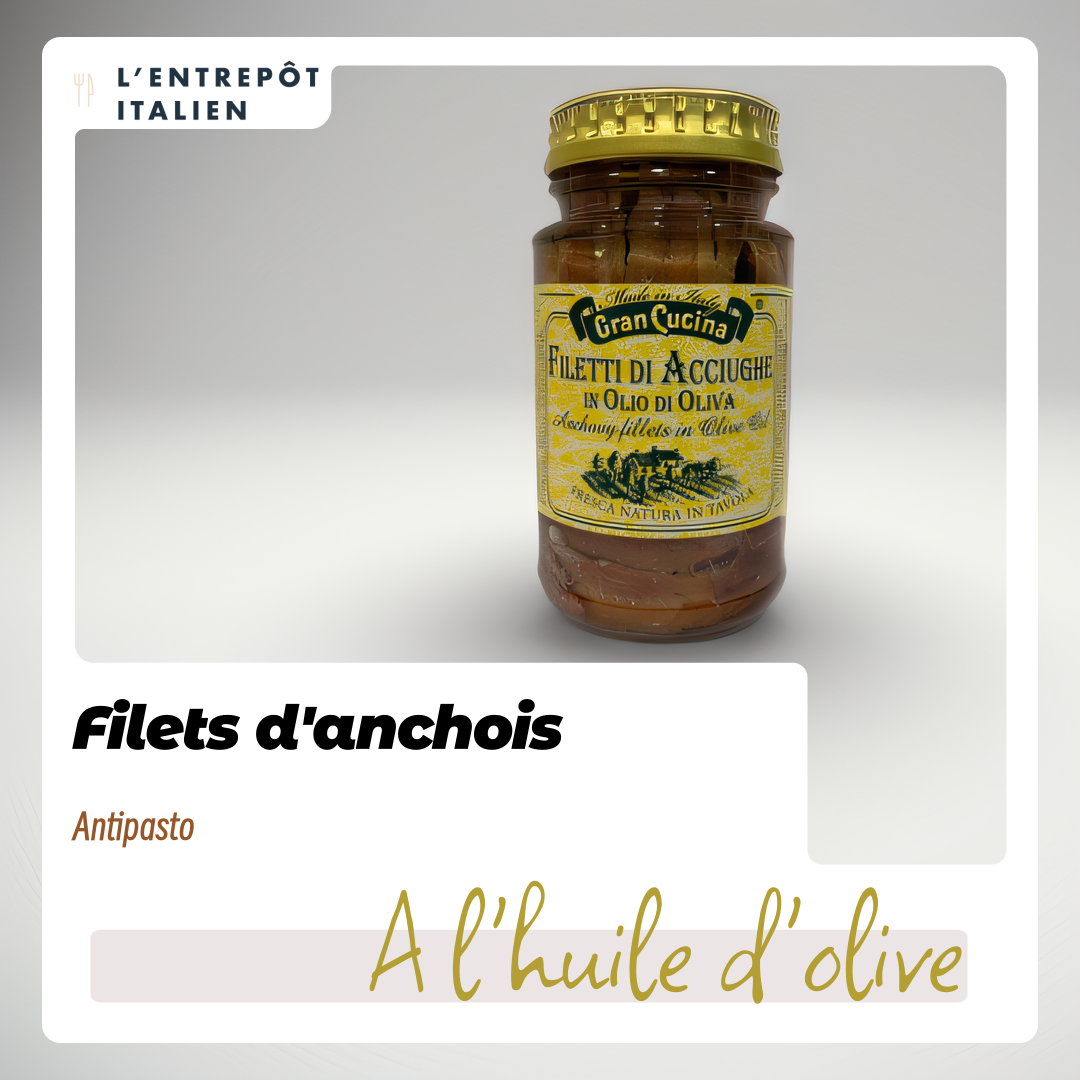 Filets d‘Anchois à Huile d‘Olive 140g