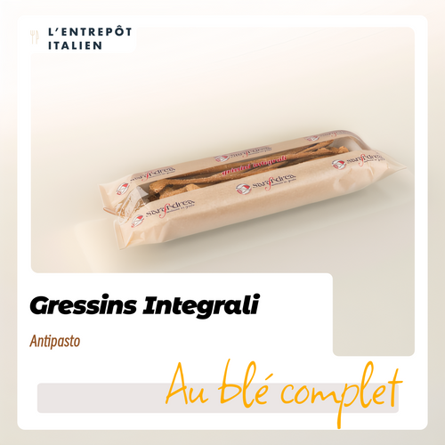 Gressins Integrali au blé complet Sarandrea 200G