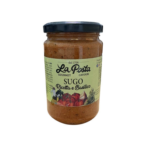 Sauce Tomate Artisanale à la Ricotta et Basilic 300g DLUO DEPASSEE