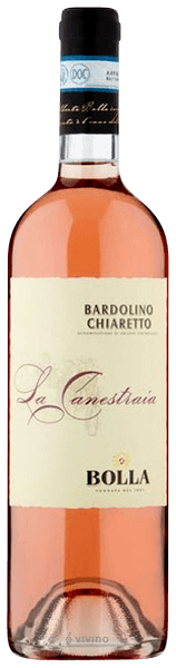 Vin Rosé Bardolino Chiaretto La Canestraia 75cl 12%