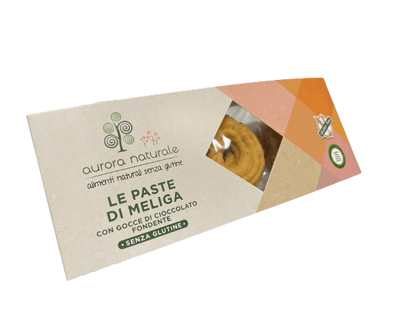Biscuits "Paste Di Meliga" aux pépites de chocolat Sans Gluten 140G