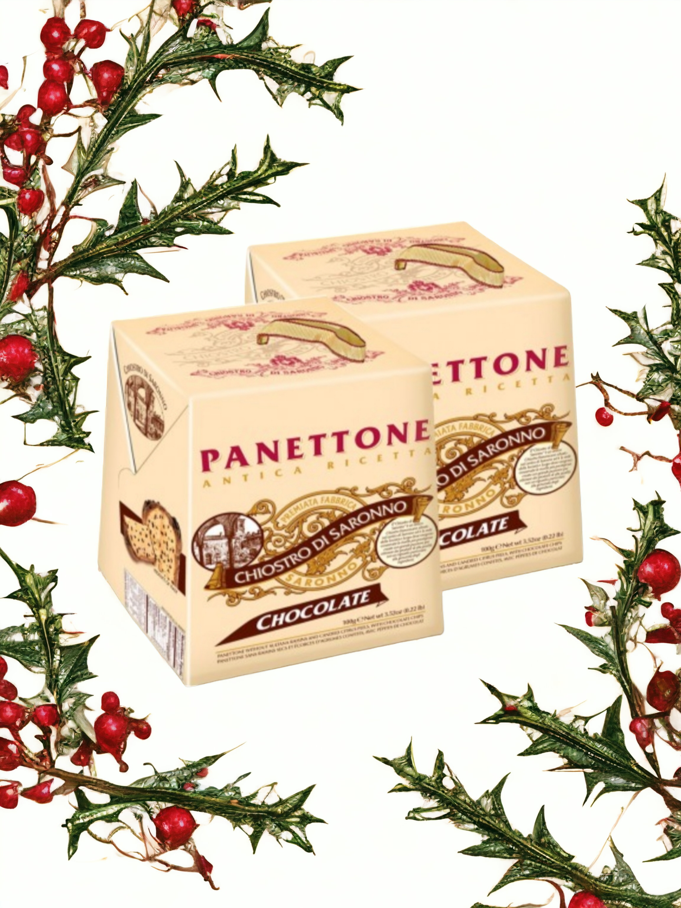 Panettone à la crème de pistache Lazzaroni mini traditionnel italien