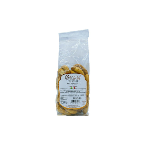Taralli artisanaux au piment 300g