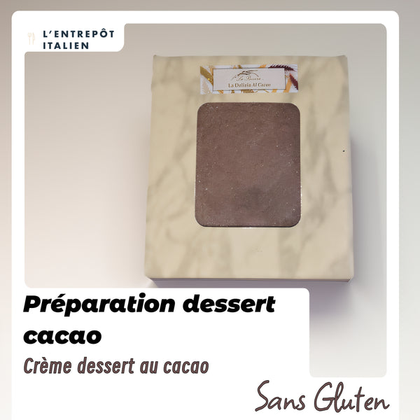 Préparation pour crème dessert au cacao 150g sans gluten DLUO Depassée ! -50%