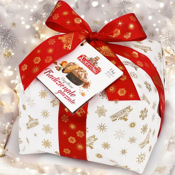 Panettone Traditionnel avec glaçage aux Amandes 1Kg