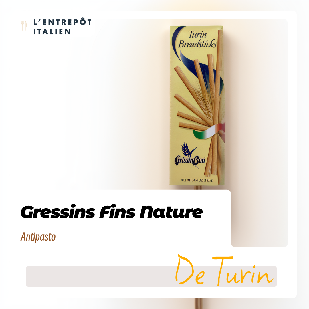 Gressins Fins de Turin Nature 125g