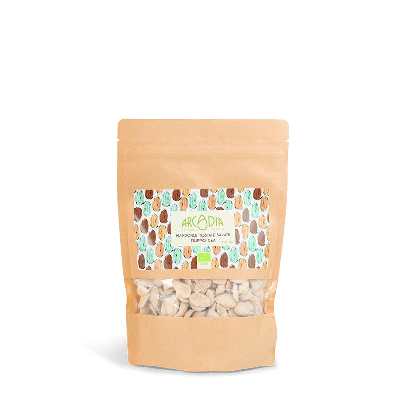 Amandes Grillées et Salées Bio des Pouilles — Variété Filippo Cea 250g