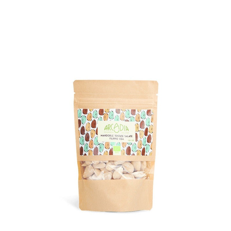 Amandes Grillées et Salées Bio des Pouilles — Variété Filippo Cea 90g