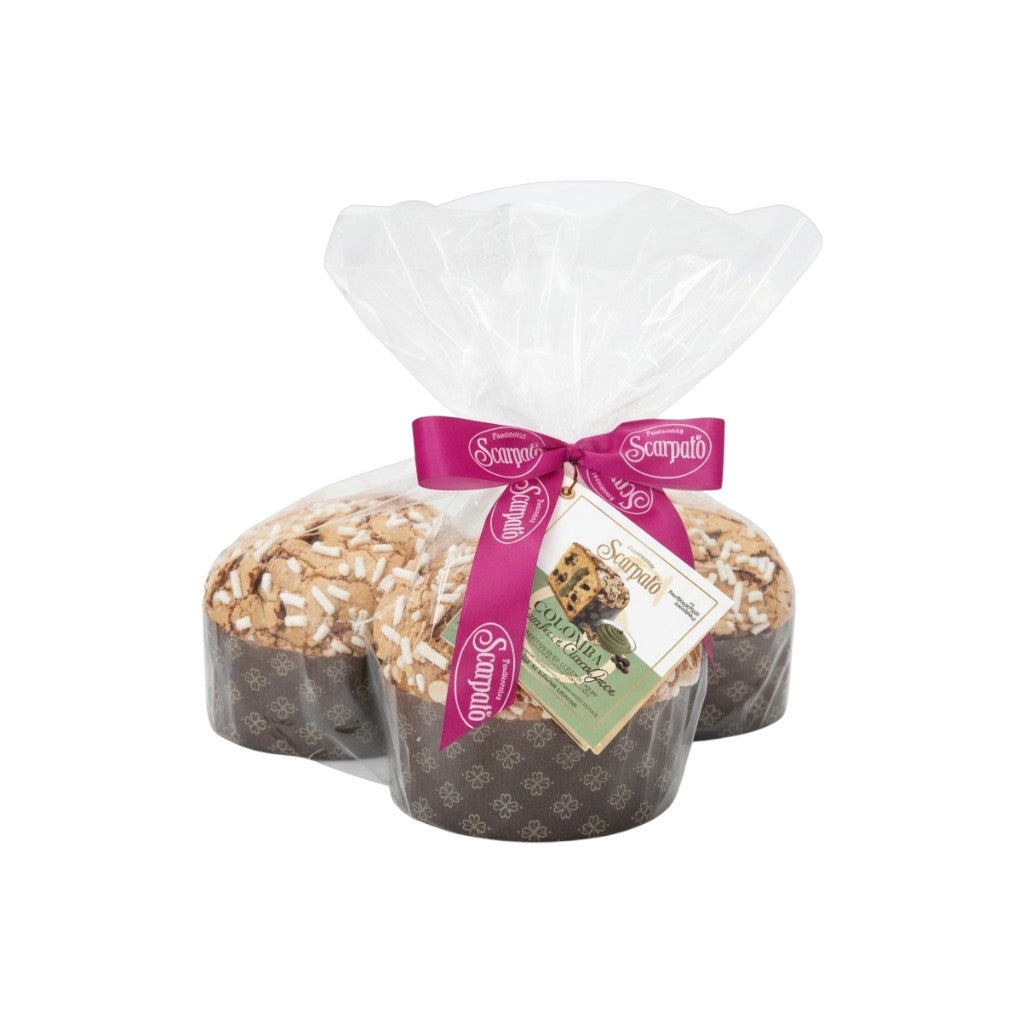 Colombe Pistache de Bronte DOP & Pépites de Chocolat Pâques - 500g