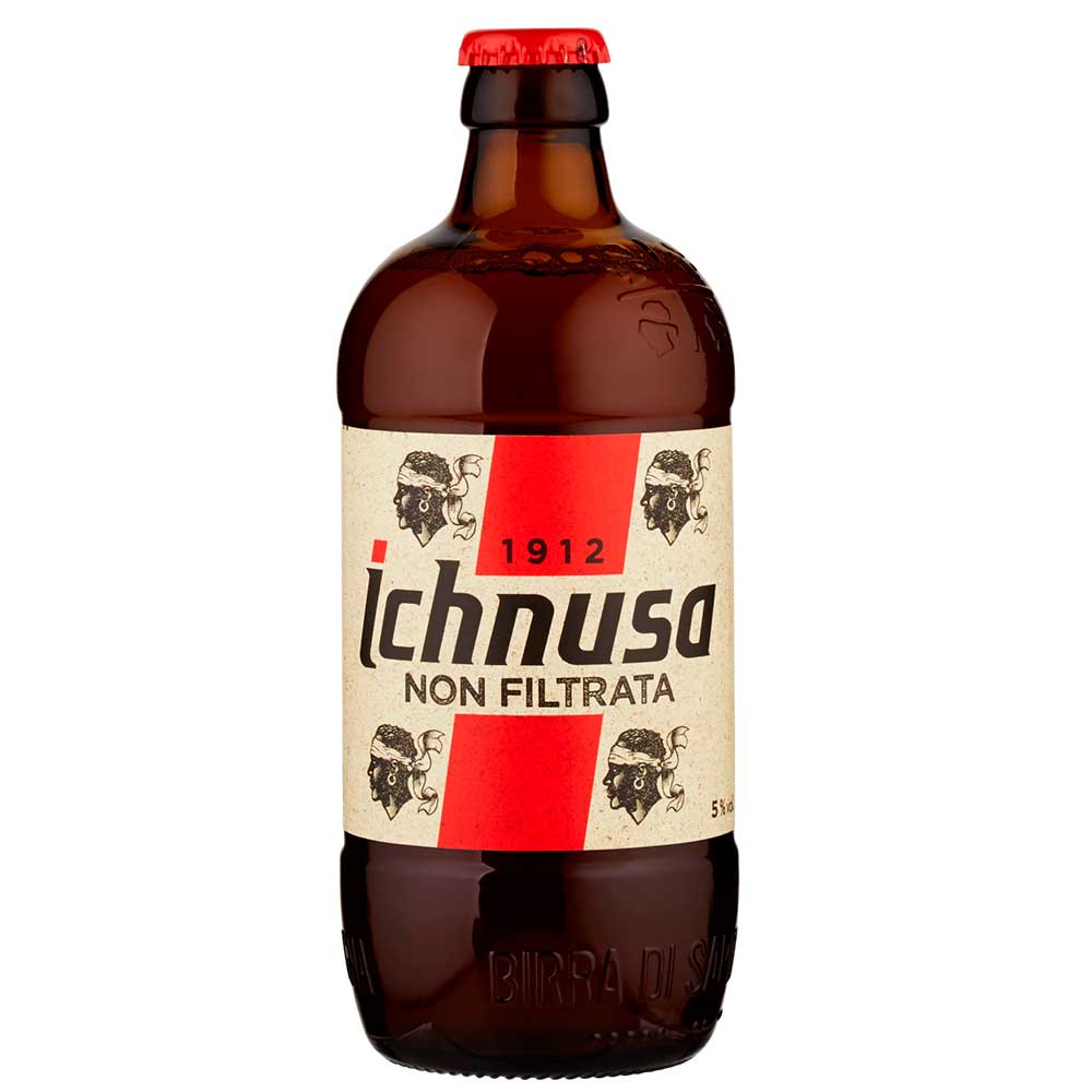 Bière Ichnusa non filtrée Sarde 33cl