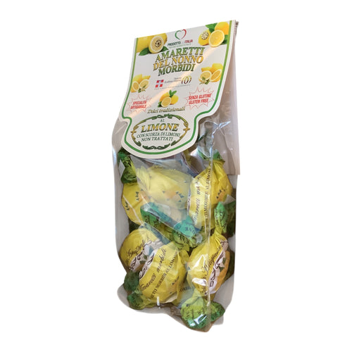 AMARETTI Piémontais Saveur Citron 250G (Sans Gluten)