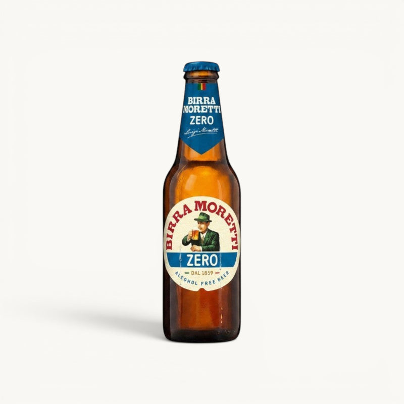 Bière Moretti 33cl Zéro Alcool – 33cl
