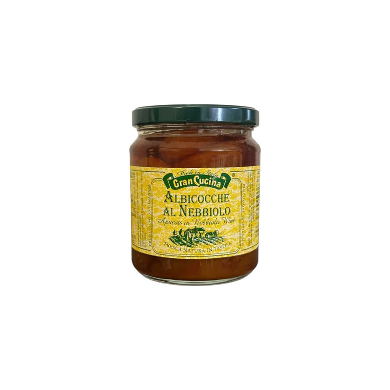 Abricots au Nebbiolo 350g