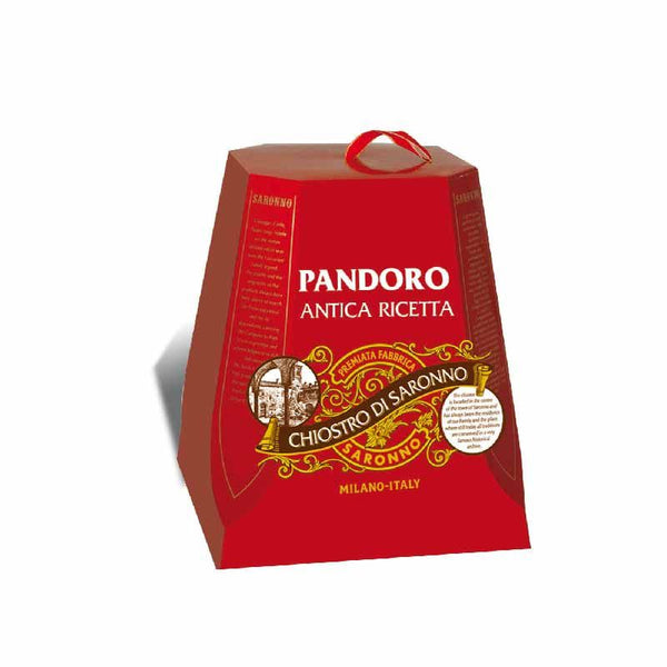 Mini Pandoro traditionnel boite cartonnée 80g DLUO DEPASSEE