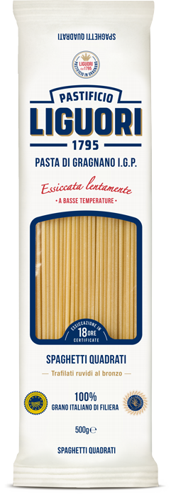 Spaghetti Quadrati IGP de LIGUORI DI GRAGNANO