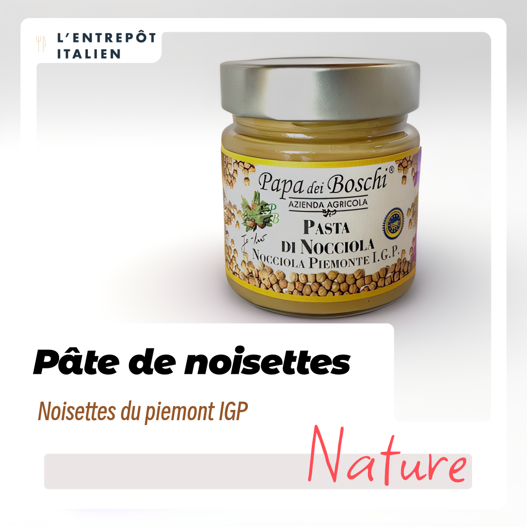 Pate de Noisette IGP du Piémont - 200G