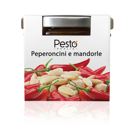 Pesto 'Pugliese' Piment et Amande 100G